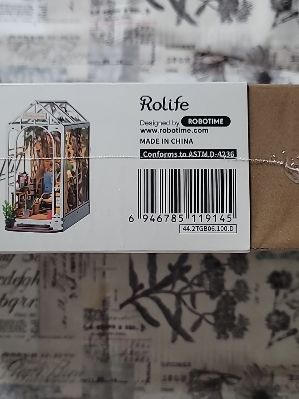 NEW Rolife Book Nook & Wonderland Garden House Miniature - Picture 4 of 5